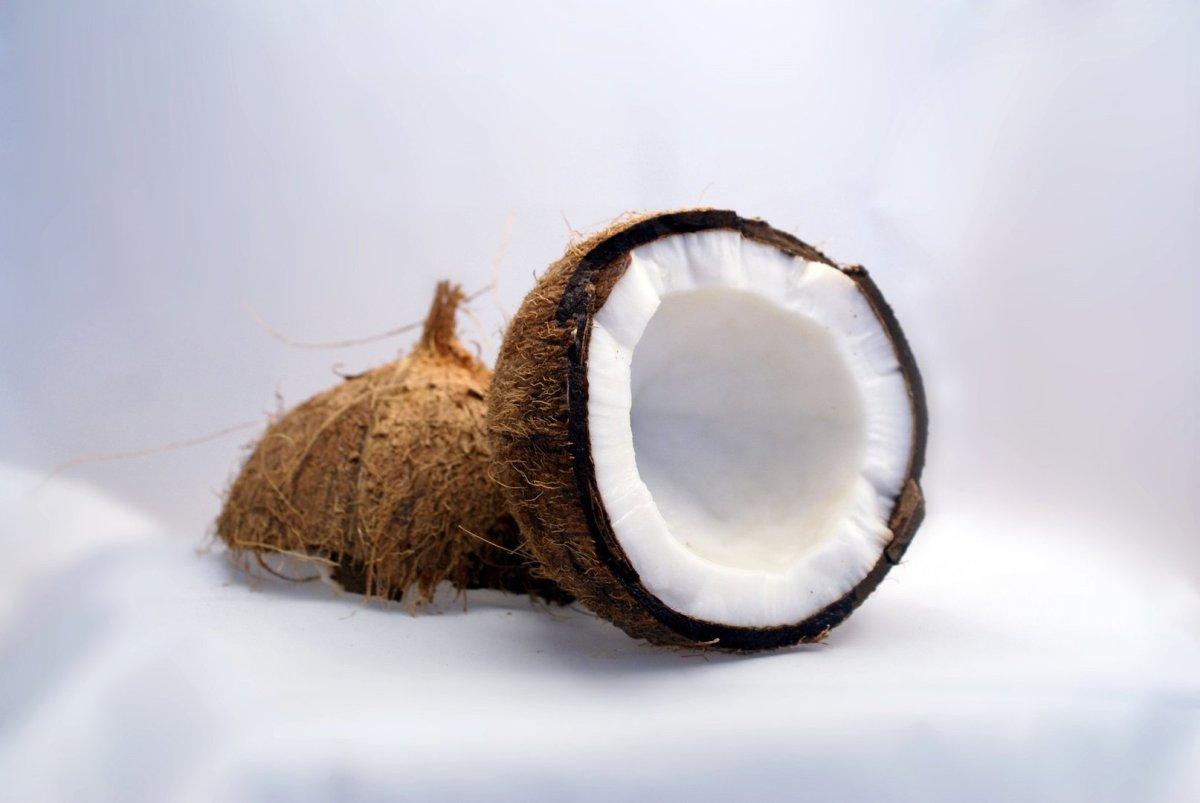 Raw coconut.