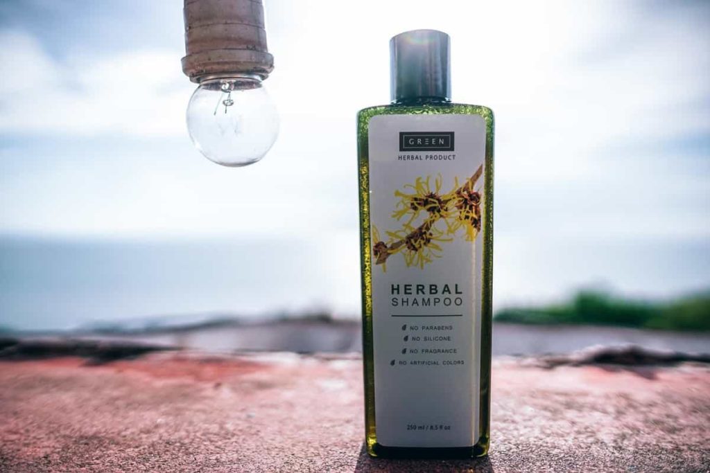 Herbal Shampoo Bottle