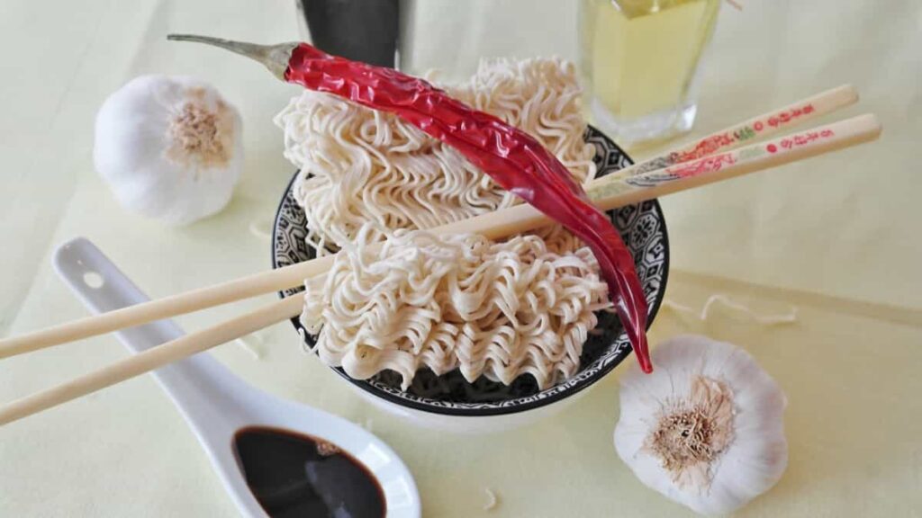 Noodles with Chopsticks