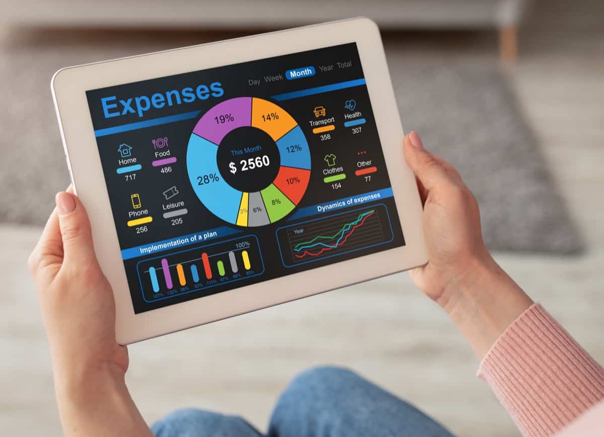 Small Business Expense Tracking Using Tablet
